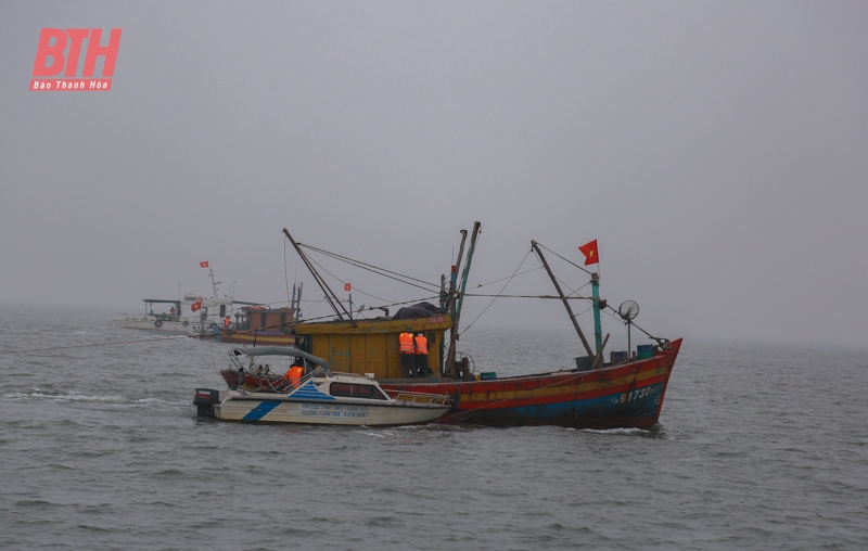 Tuần tra, kiểm soát trên vùng biển Thanh Hóa