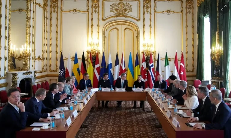 link đăng nhập m88 Ukraine và lãnh đạo các nước châu Âu họp tại London sau sự cố Nhà Trắng
