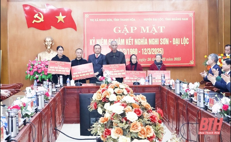 Gặp mặt kỷ niệm 65 năm kết nghĩa Nghi m88 link mới nhất - Đại Lộc