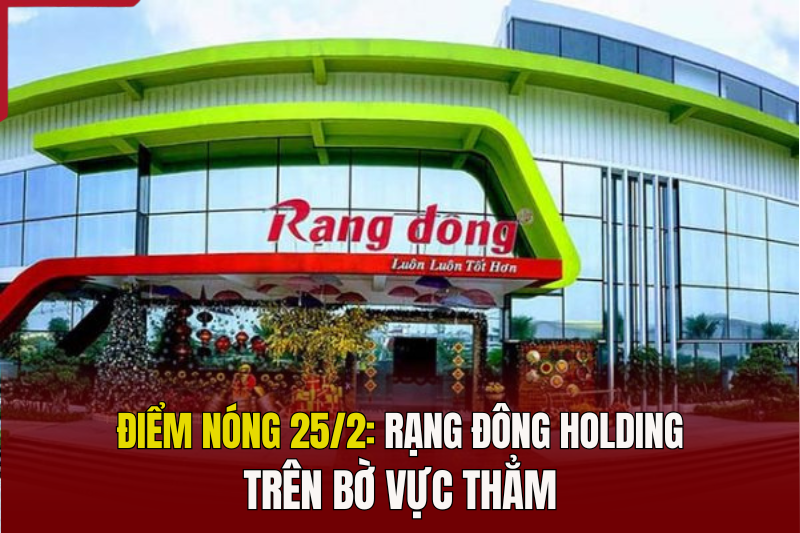 Điểm link đăng nhập m88 25/2: Rạng Đông Holding trên bờ vực thẳm