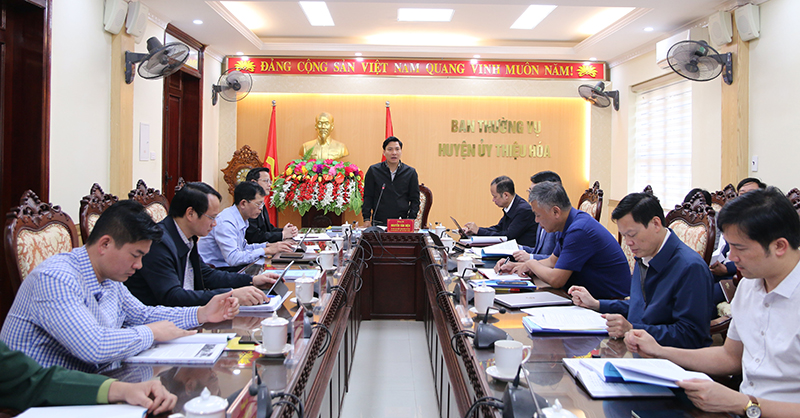 Thiệu đăng ký m88: Vững tinh thần, trách nhiệm, không để gián đoạn, ngắt quãng công việc