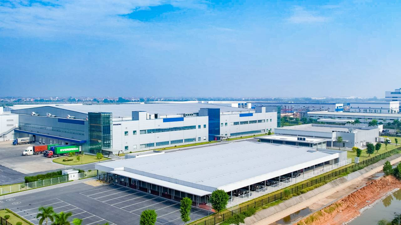 Yên Phong – Điểm đến công nghiệp mới với hệ thống nhà xưởng từ KTG Industrial