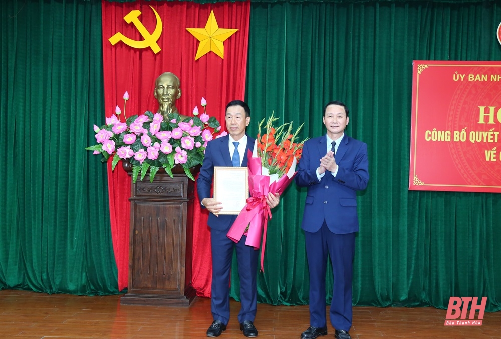 Thanh Hoá công bố và trao quyết định bổ nhiệm Giám đốc Sở Tài m88 link mới nhất