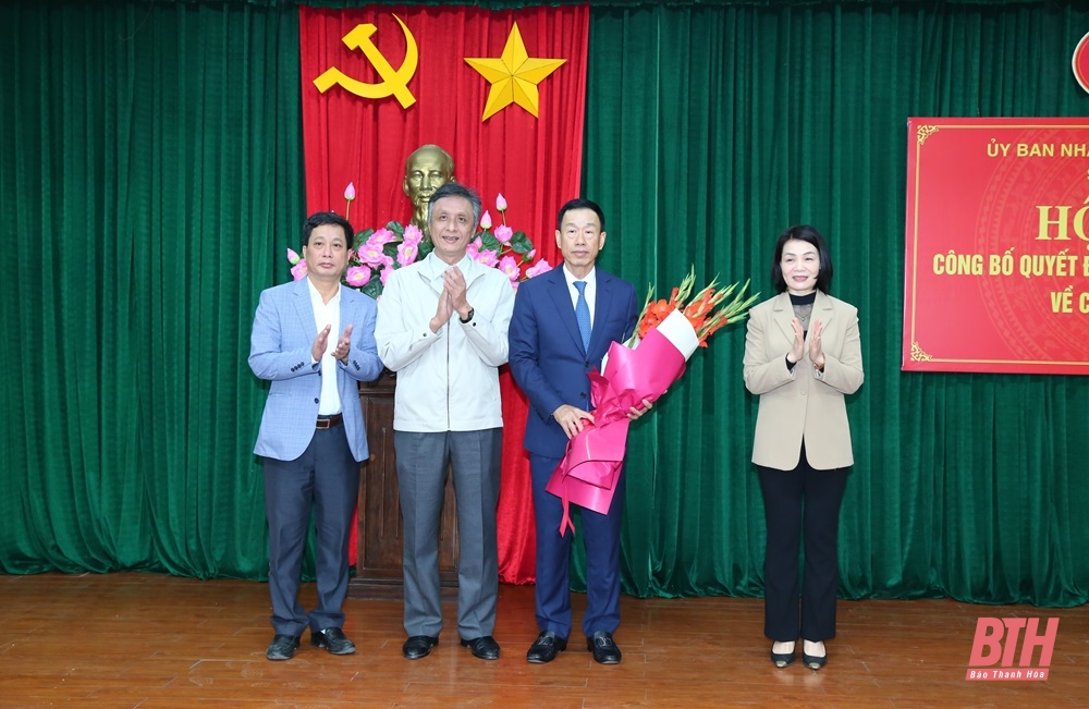 Thanh Hoá công bố và trao quyết định bổ nhiệm Giám đốc Sở Tài m88 link mới nhất