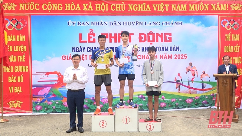 Lang Chánh phát động Ngày chạy Olympic vì sức khỏe toàn dân và m88 cá cược thể thao trực tuyến dã năm 2025