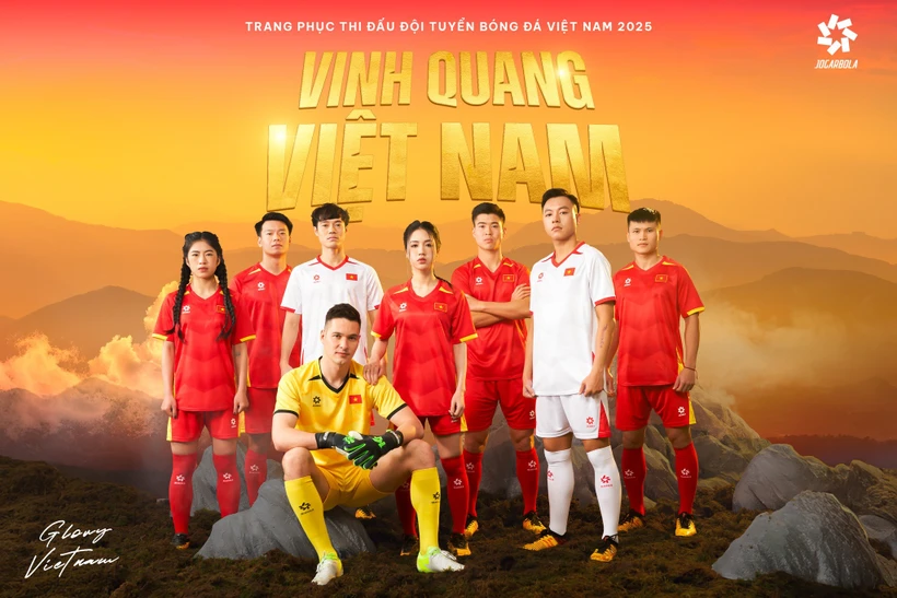 Đội tuyển Việt m88 the thao ra mắt trang phục mới trước Vòng loại Asian Cup