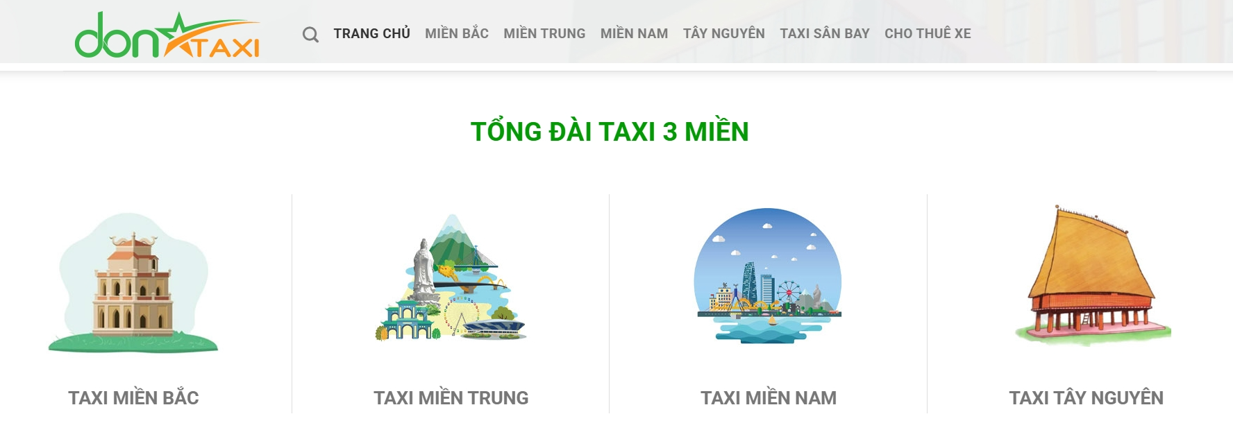 Dona Taxi - thương hiệu taxi uy tín tại Thái Nguyên