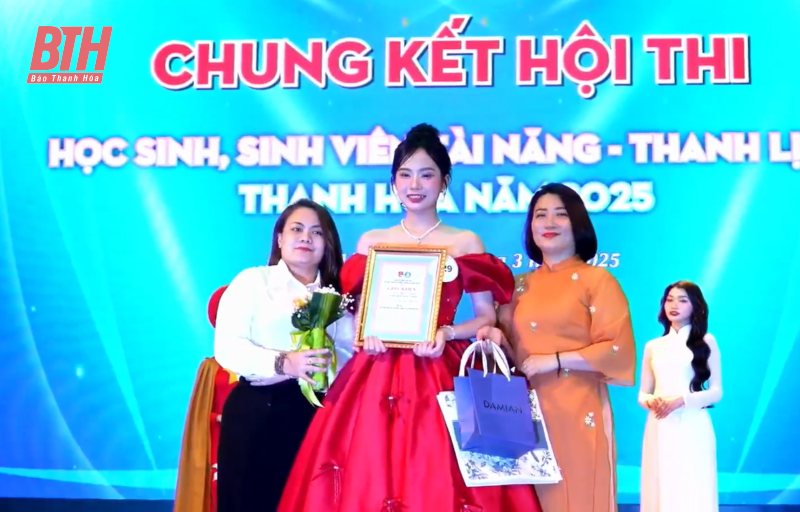 Chung kết Hội thi “Học sinh, sinh viên tài năng - thanh lịch Thanh Hóa năm 2025”