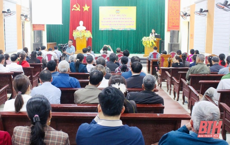 Nâng cao nhận thức về an toàn thực phẩm cho cán bộ và hội viên nông dân