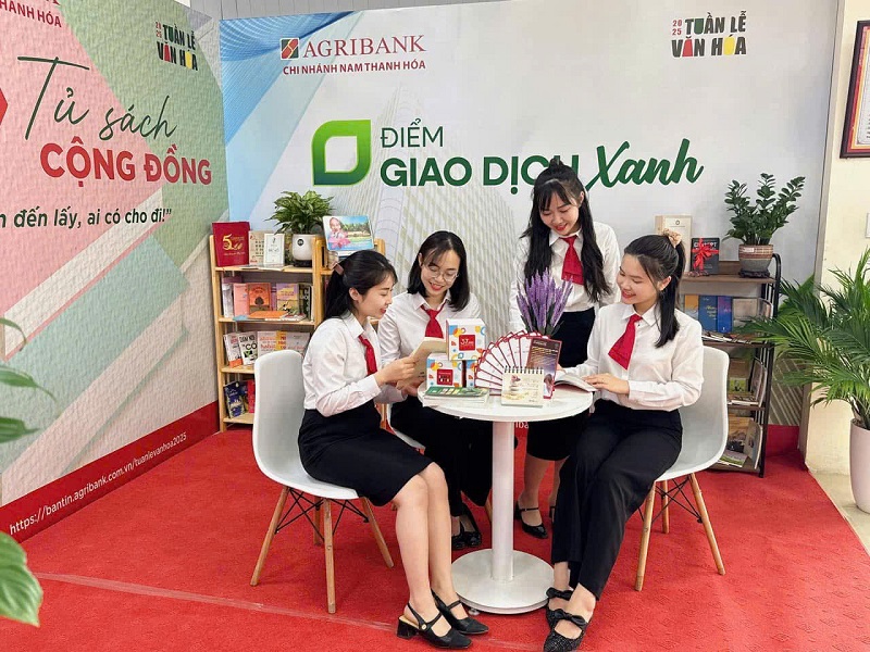Agribank Nam Thanh vao m88 triển khai chương trình “Tủ sách cộng đồng - lan tỏa tri thức, kết nối yêu thương”