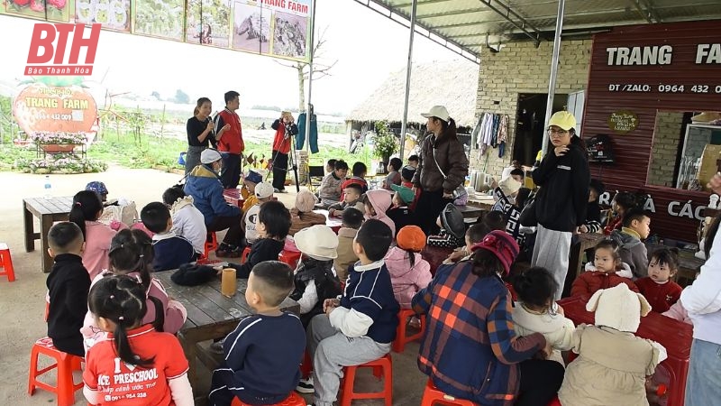 Điểm đến trải nghiệm nông trại lý tưởng cho học sinh
