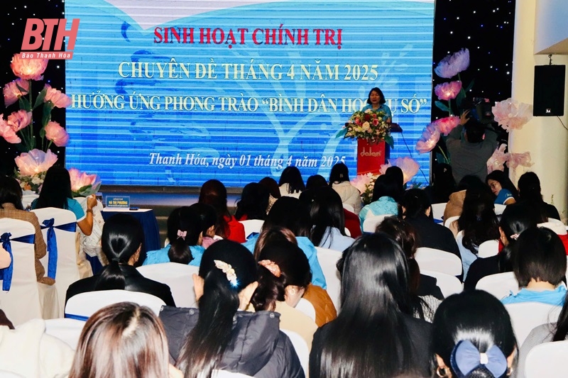 Sinh hoạt chính trị về triển khai thực m88 the thao phong trào “Bình dân học vụ số”