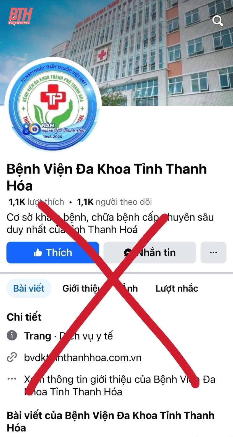 Fanpage mạo danh Bệnh viện Đa khoa tỉnh m88 cá cược thể thao trực tuyến kêu gọi từ thiện