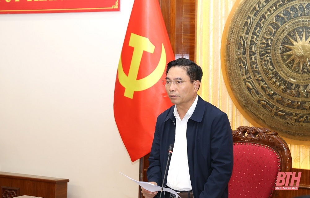Ban Thường vụ Tỉnh ủy cho ý kiến vào các tờ trình của Đảng ủy UBND tỉnh về điều chỉnh, bổ sung kế hoạch đầu tư công