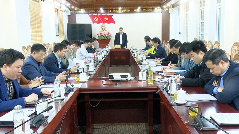 Thọ Xuân: Đẩy nhanh tiến độ thi công, nghiệm thu, thanh quyết toán các công trình đảm bảo theo kế hoạch