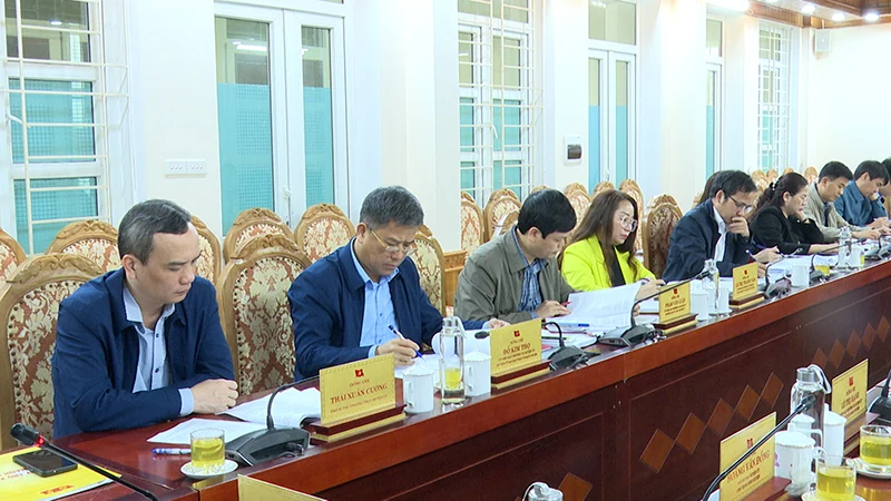 Thọ Xuân: Đẩy nhanh tiến độ thi công, nghiệm thu, thanh quyết toán các công trình đảm bảo theo kế hoạch