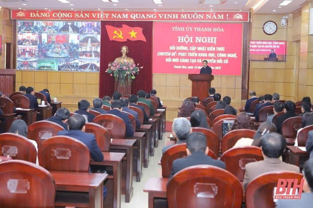 “Khoa học công nghệ, đổi mới sáng tạo, chuyển đổi số” - Động lực quan trọng đưa tỉnh Thanh link đăng nhập m88 phát triển mạnh mẽ trong kỷ nguyên vươn mình