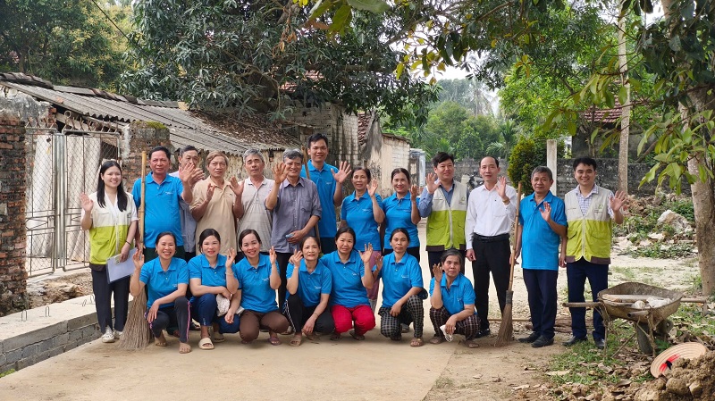 Tổ chức GNI cùng người dân huyện Vĩnh Lộc chung tay bảo vệ môi trường