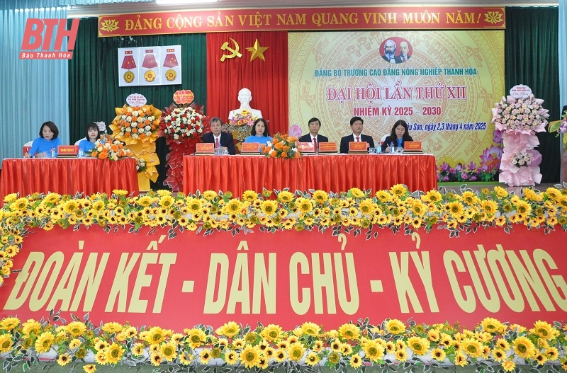Đại hội lần thứ XII Đảng bộ Trường Cao đẳng Nông nghiệp m88 cá cược thể thao trực tuyến