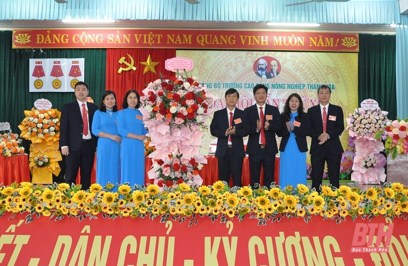 Đại hội lần thứ XII Đảng bộ Trường Cao đẳng Nông nghiệp m88 cá cược thể thao trực tuyến