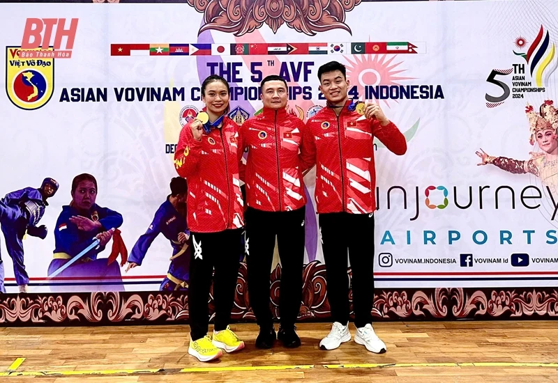 Vovinam Thanh Hoá có hai võ sĩ được triệu tập lên đội tuyển quốc gia