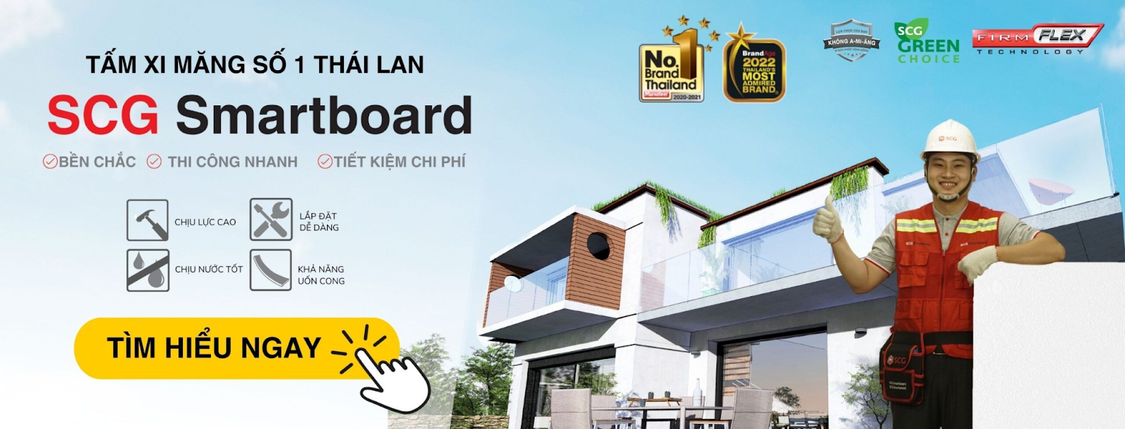 VLXD SCG - Thương hiệu vật liệu xây dựng chất lượng với các giải thưởng danh giá