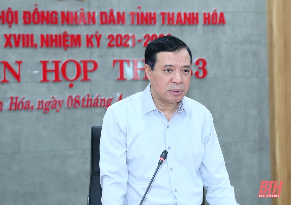 Kỳ họp thứ 27, HĐND tỉnh Thanh Hóa khóa XVIII sẽ được tổ chức vào ngày mai (9/4)