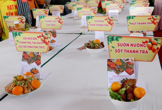 Xác lập kỷ lục Việt Nam với 135 món ẩm thực có nguyên liệu từ trái thanh trà