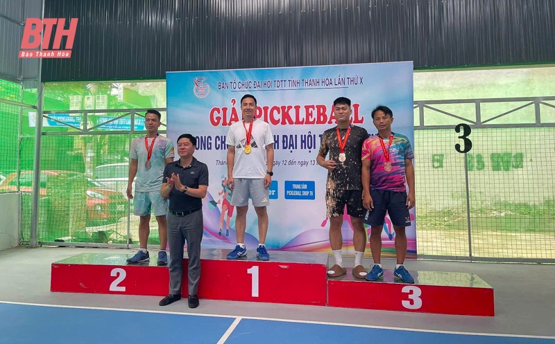 Bế mạc Giải Pickleball trong chương trình Đại cá cược bóng đá m88 lần thứ X