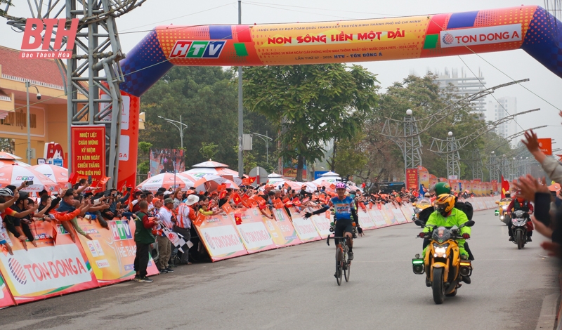 Thanh Hóa hoàn thành tốt việc đón, tiễn đoàn đua xe đạp tranh Cúp Truyền hình TP Hồ Chí Minh