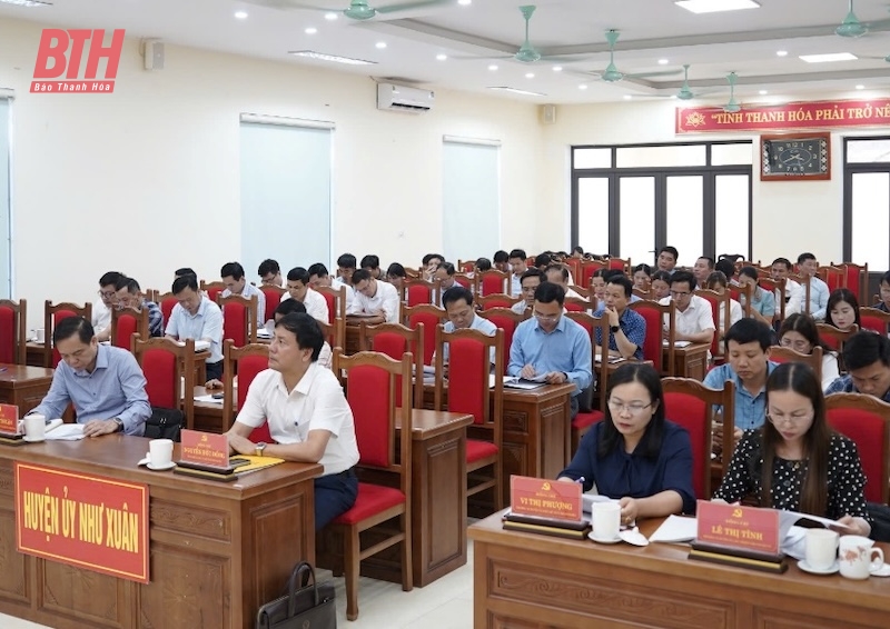 Như Xuân triển khai kế hoạch sắp xếp đơn vị hành chính cấp xã