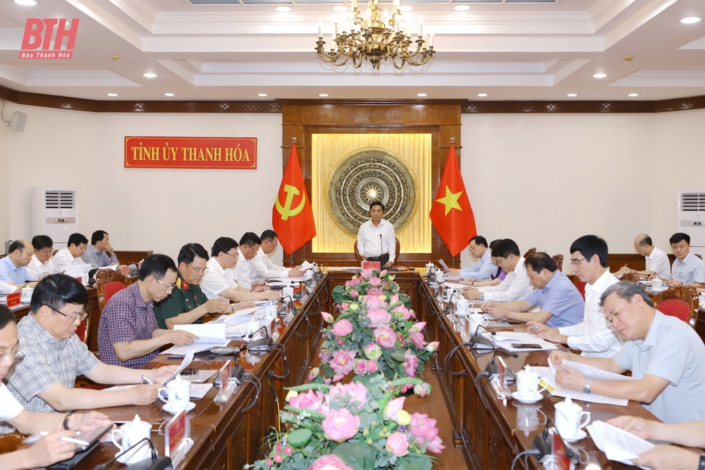 Giao ban Ban Chỉ đạo cấp tỉnh về đột phá phát triển khoa học, công nghệ, đổi mới sáng tạo và chuyển đổi số
