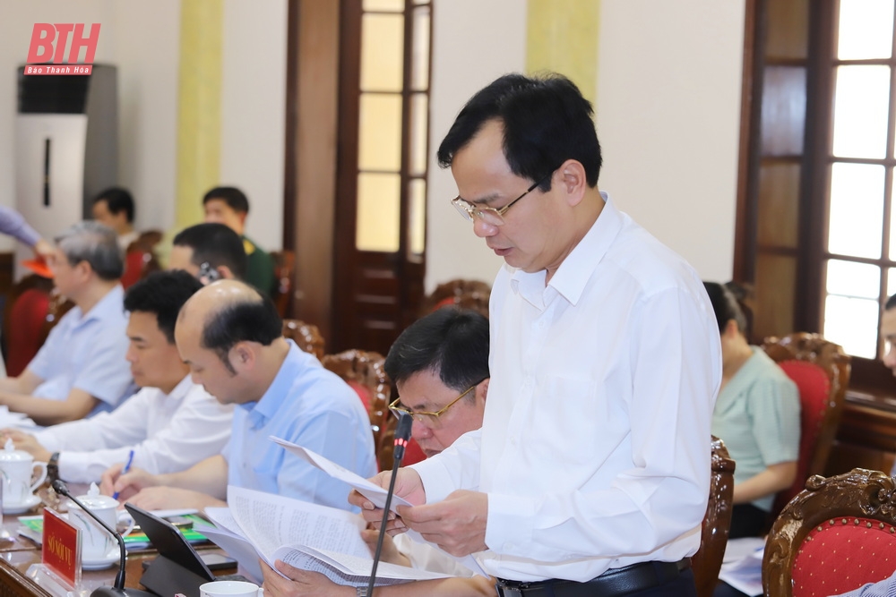 Giao ban Ban Chỉ đạo cấp tỉnh về đột phá phát triển khoa học, công nghệ, đổi mới sáng tạo và chuyển đổi số