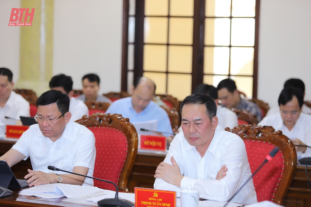 Giao ban Ban Chỉ đạo cấp tỉnh về đột phá phát triển khoa học, công nghệ, đổi mới sáng tạo và chuyển đổi số