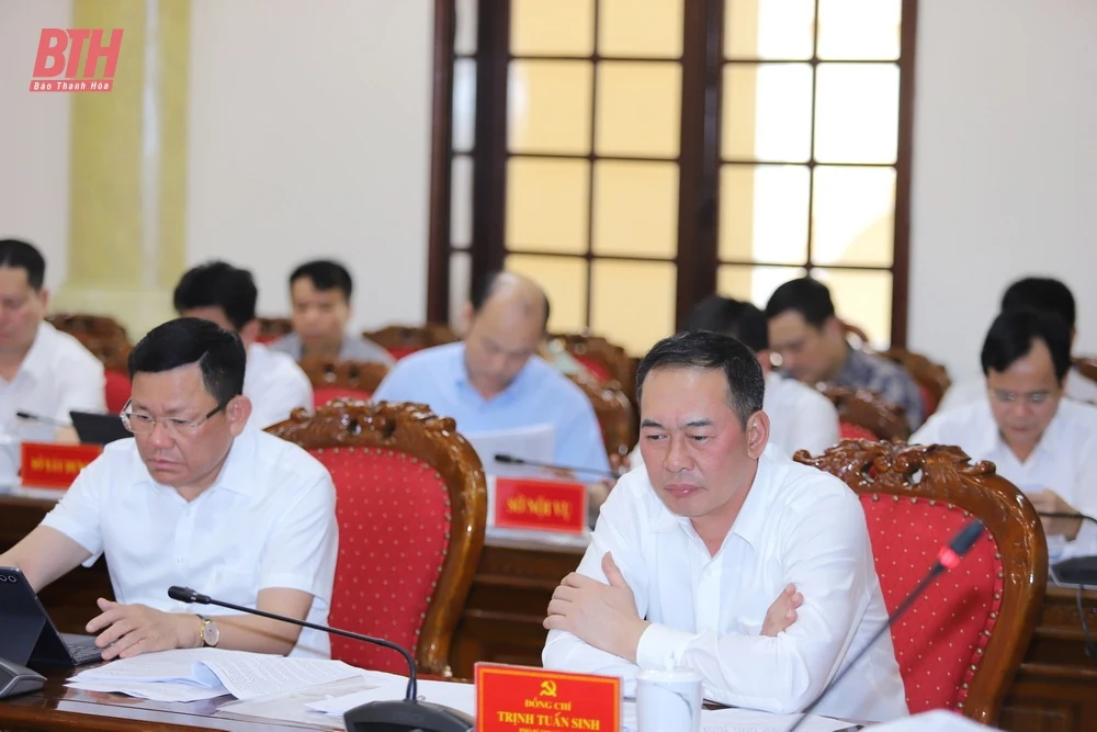 Giao ban Ban Chỉ đạo cấp tỉnh về đột phá phát triển khoa học, công nghệ, đổi mới sáng tạo và chuyển đổi số