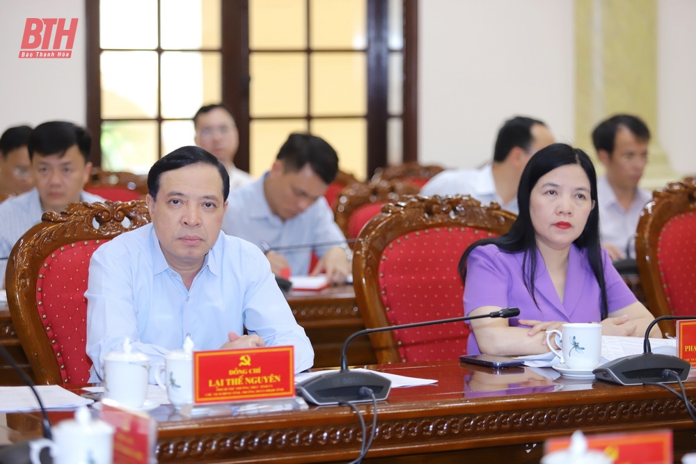 Giao ban Ban Chỉ đạo cấp tỉnh về đột phá phát triển khoa học, công nghệ, đổi mới sáng tạo và chuyển đổi số