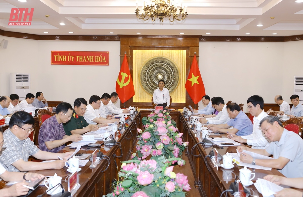 Giao ban Ban Chỉ đạo cấp tỉnh về đột phá phát triển khoa học, công nghệ, đổi mới sáng tạo và chuyển đổi số