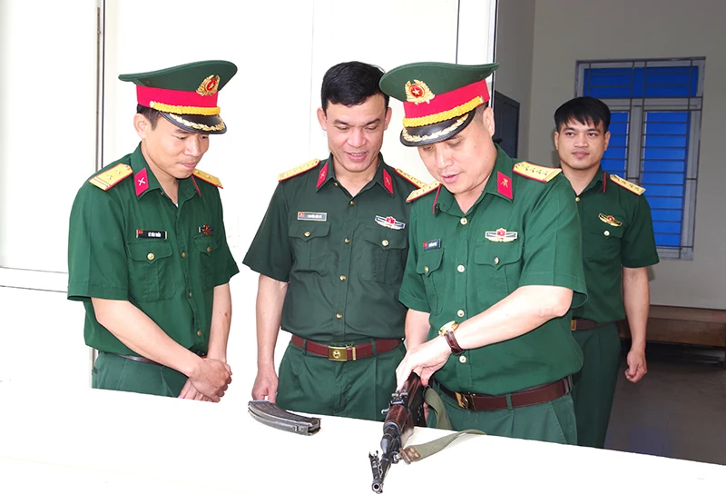 Quân khu 4 kiểm tra công tác cải cách hành chính, chuyển đổi số và an toàn, vệ sinh lao động, phòng chống cháy nổ năm 2025