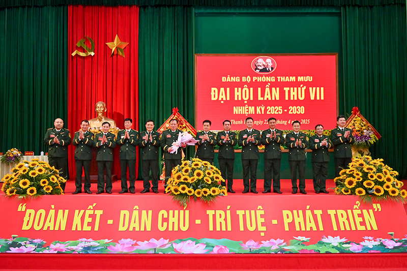 Đảng bộ Phòng Tham mưu Bộ đội Biên phòng tỉnh tổ chức Đại hội dang nhap m88 kỳ 2025-2030