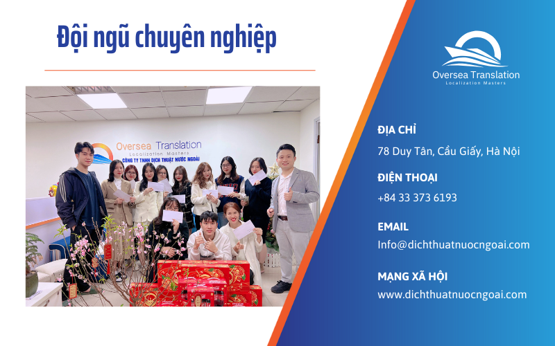 Dịch thuật nước ngoài – Đối tác chiến lược về ngôn ngữ cho doanh nghiệp