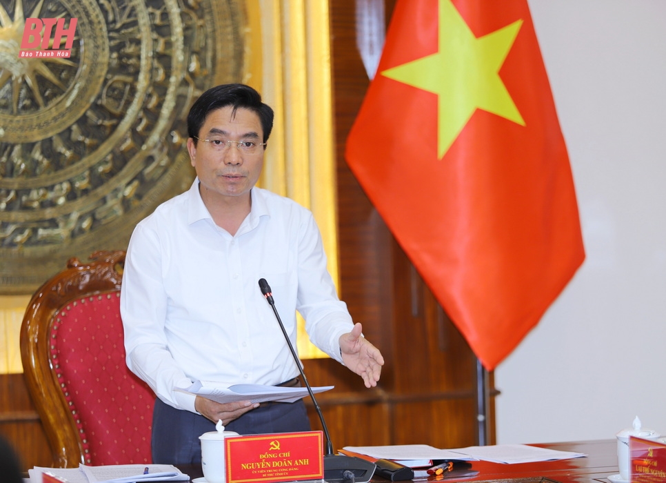 Giao ban Ban Chỉ đạo cấp tỉnh về đột phá phát triển khoa học, công nghệ, đổi mới sáng tạo và chuyển đổi số