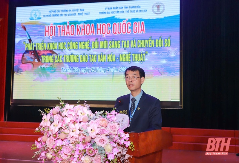 Hội thảo khoa học Quốc gia: “Phát triển khoa học công nghệ, đổi mới sáng tạo và chuyển đổi số trong các trường đào tạo văn hóa – nghệ thuật”