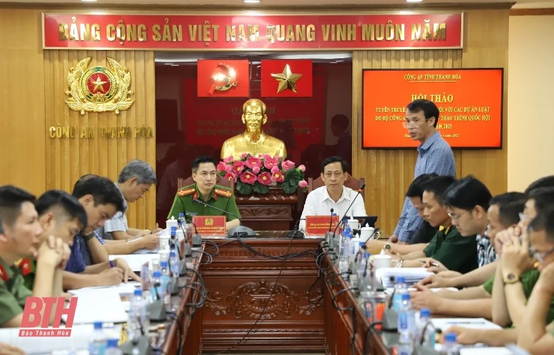 Góp ý các dự án luật do Bộ Công an chủ trì soạn thảo trình Quốc hội khóa XV