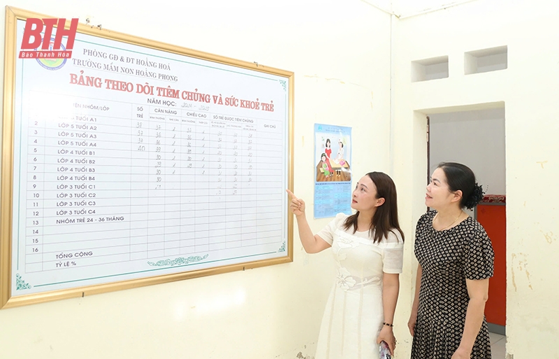 Quan tâm chăm sóc sức khỏe học sinh