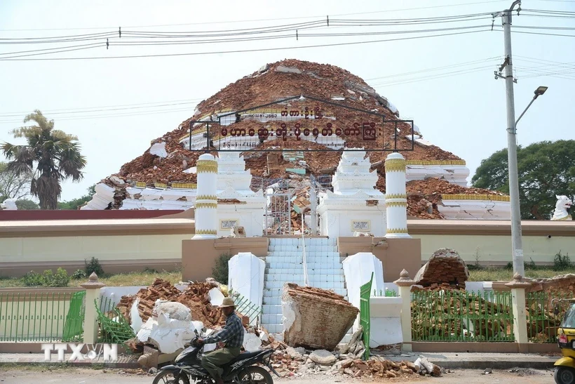 Hoàn tất 80% công tác dọn dẹp vùng tâm chấn tại Myanmar