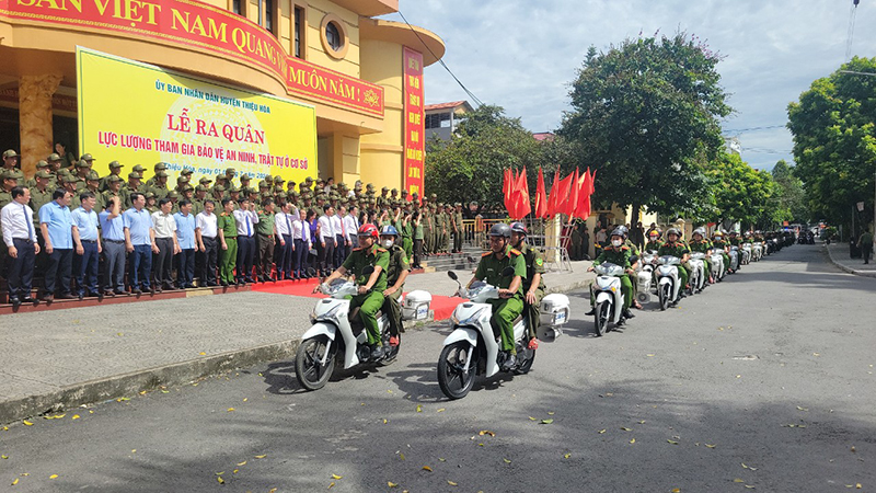Hiệu quả sau gần một năm hoạt động của Lực lượng tham gia bảo vệ an ninh, trật tự ở cơ sở