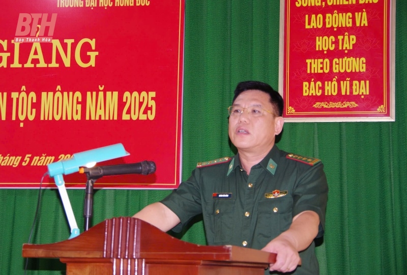 Khai giảng lớp bồi dưỡng tiếng nhà cái m88 trên địa bàn biên giới