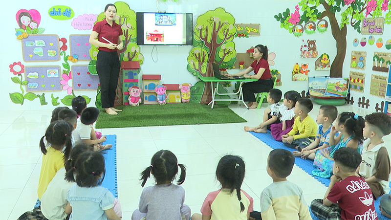 Thọ Xuân đẩy mạnh ứng dụng công nghệ thông tin ở bậc m m88 mầm non