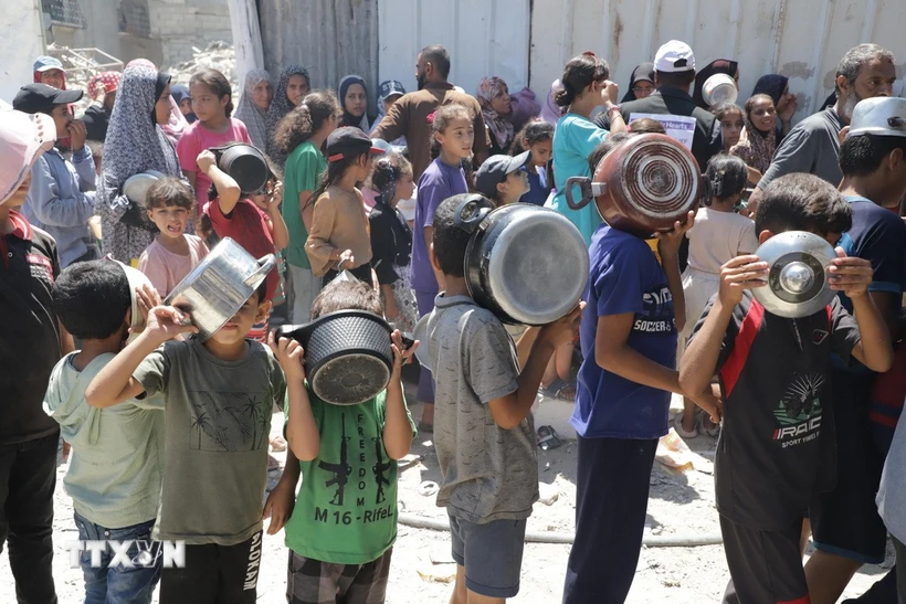 Người dân Gaza bên bờ vực nạn đói nghiêm trọng sau 10 tuần phong tỏa