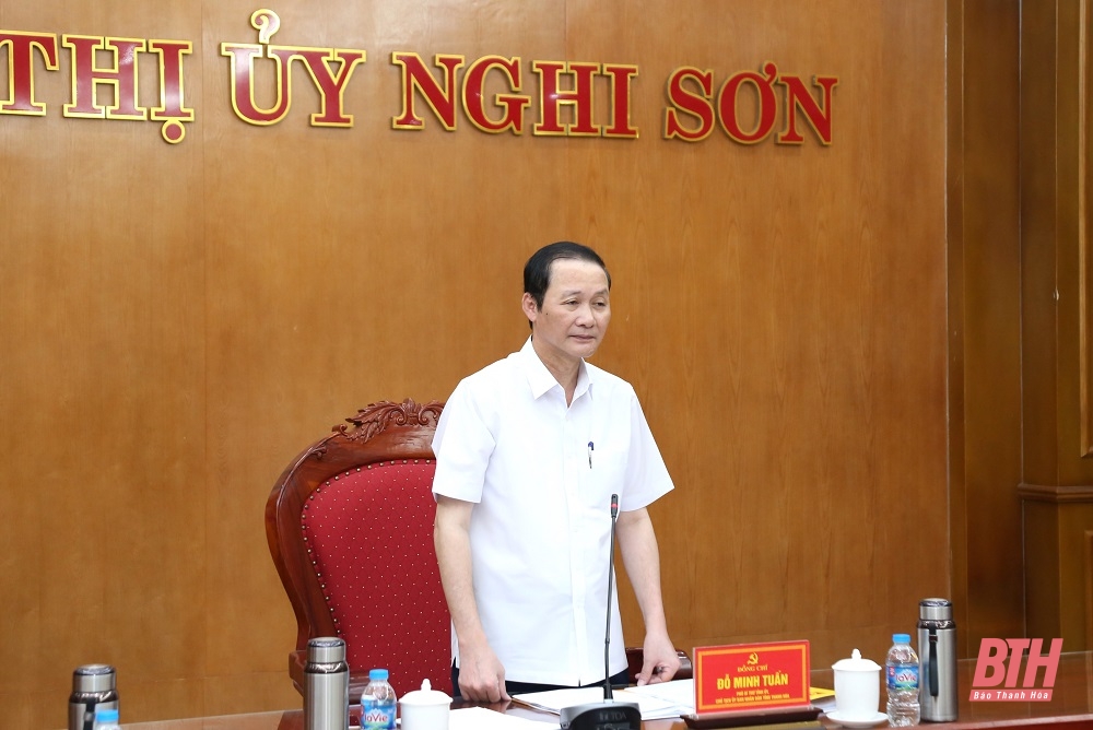 Thị xã Nghi Sơn tập trung làm tốt nhiệm vụ sắp xếp, tổ chức bộ máy theo mô hình nhà cái m88 quyền địa phương 2 cấp